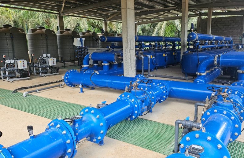 Goutte-à-goutte et automatisation : la révolution de l’irrigation chez Olam Palm Gabon